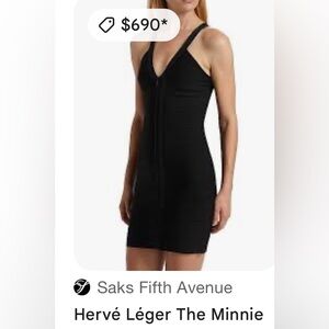 NWT Hervé Léger
The Minnie Dress